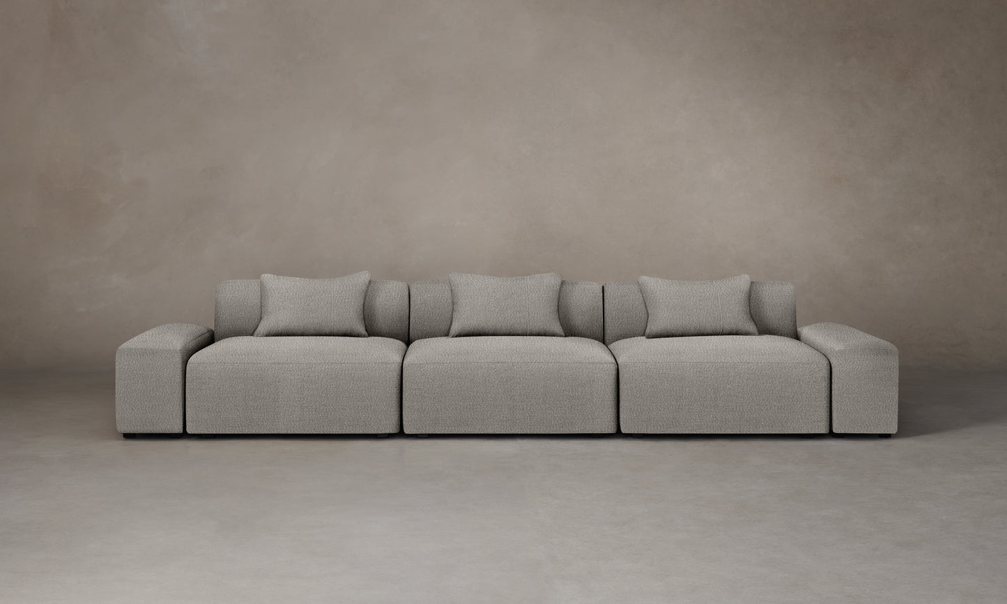 The Breuer Modular Sectional - Italian Bouclé Fossil