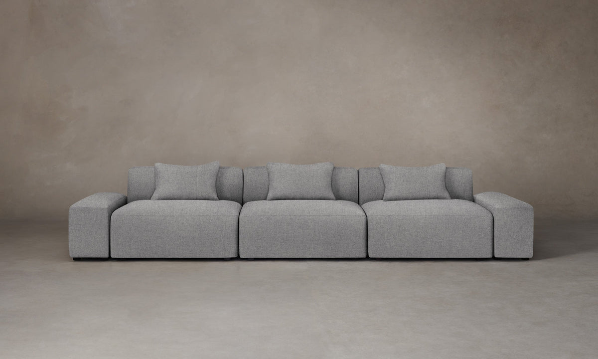 The Breuer Modular Sofa - Italian Brushed Wool Moon