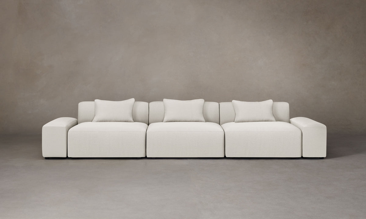 The Breuer Modular Sofa - Italian Brushed Wool Vanilla