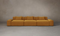 The Breuer Modular Sectional - Mohair Amber