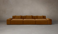 The Breuer Modular Sectional - Mohair Brown Sugar