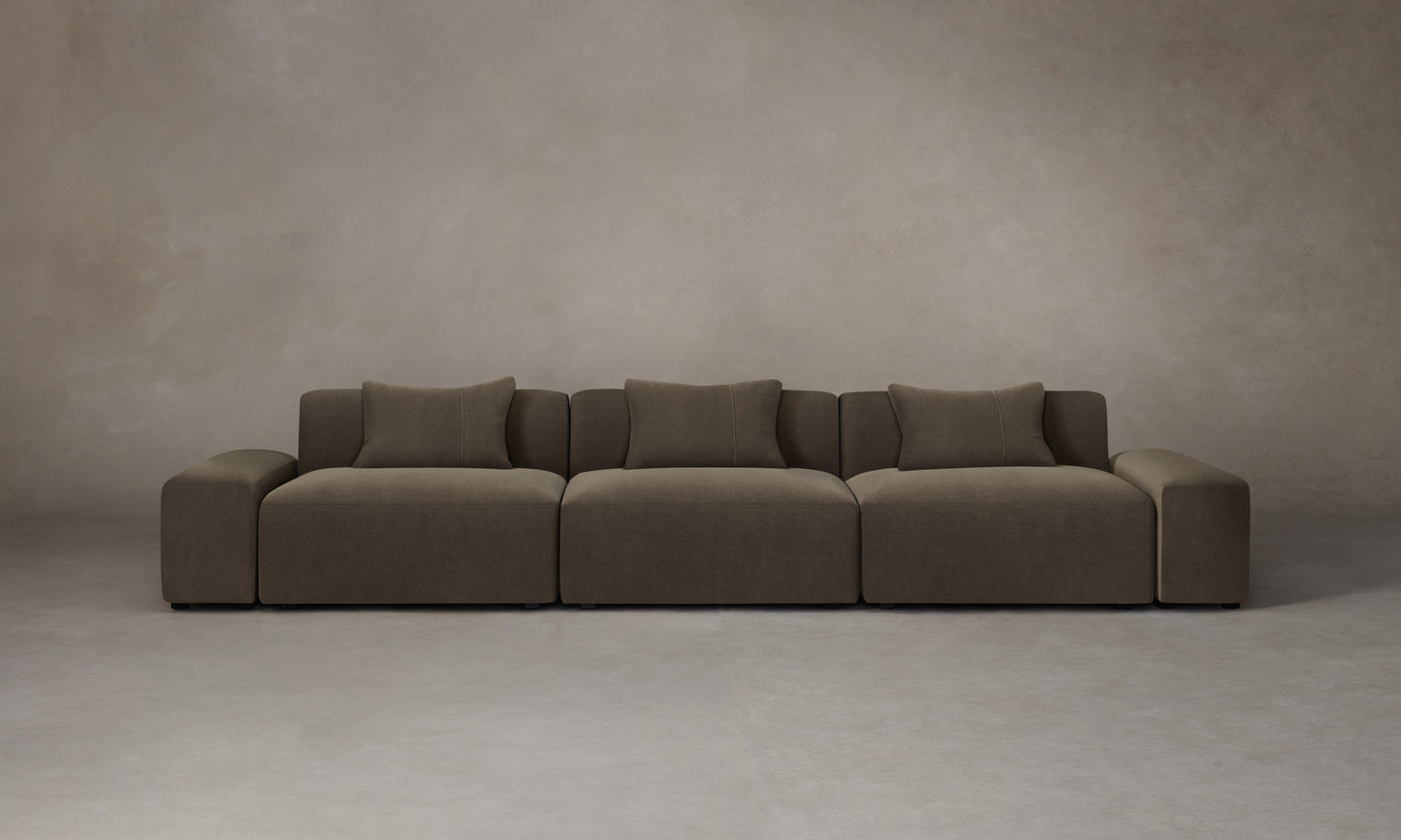 The Breuer Modular Sofa - Mohair Mink