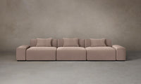 The Breuer Modular Sofa - Mohair Peony