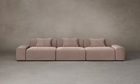 The Breuer Modular Sofa - Mohair Peony