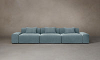 The Breuer Modular Sectional - Mohair Slate Blue