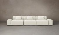 The Breuer Modular Sectional - Pebbled Leather Swan