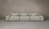 The Breuer Modular Sofa - Performance Mélange Weave Flint