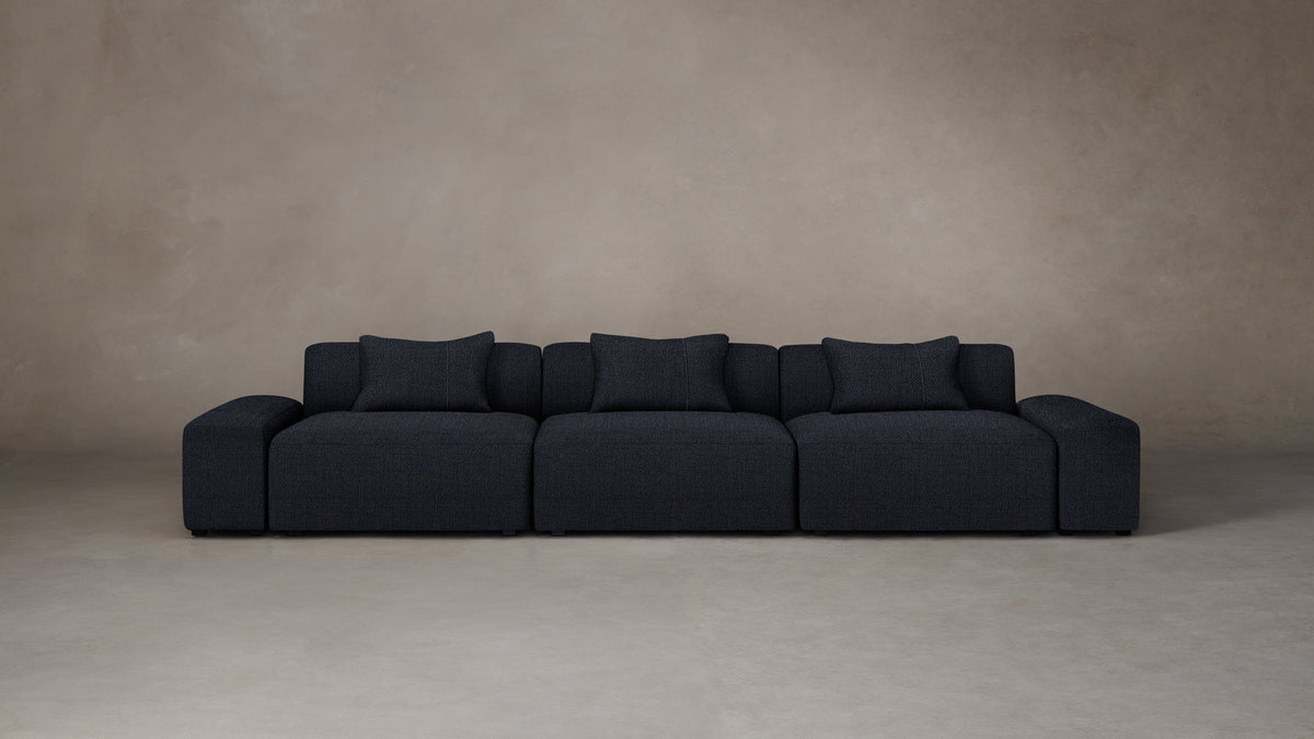 The Breuer Modular Sofa - Performance Textural Weave Marina