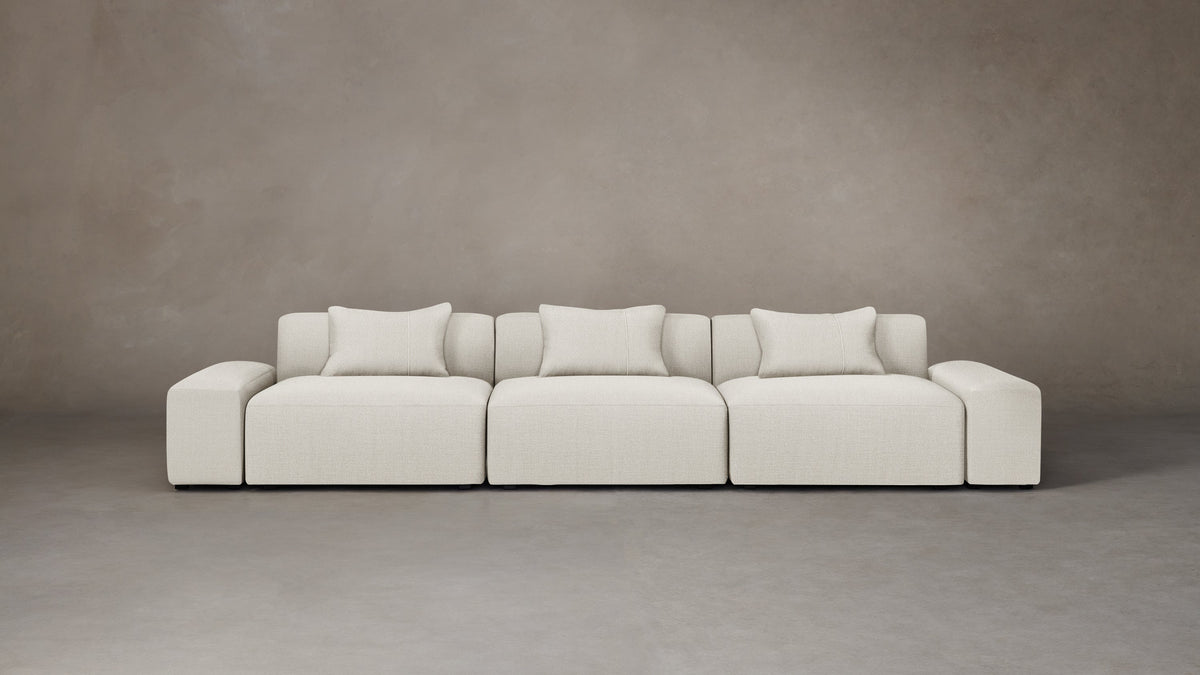 The Breuer Modular Sofa - Performance Textural Weave Wisp