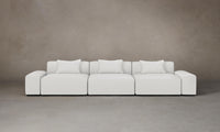 The Breuer Modular Sofa - Performance Linen Weave Pure White