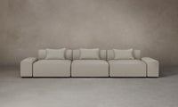 The Breuer Modular Sofa - Performance Textured Linen Flax