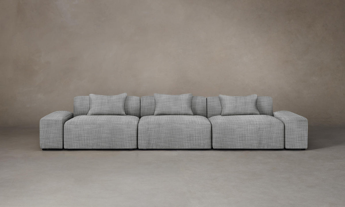 The Breuer Modular Sofa - Performance Textured Tweed Alpine