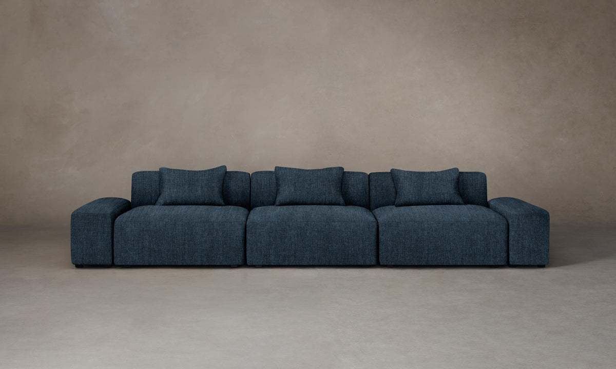 The Breuer Modular Sofa - Performance Tweed Denim