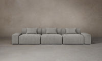 The Breuer Modular Sofa - Performance Tweed Oatmeal