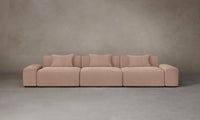 The Breuer Modular Sectional - Performance Velvet Dusty Rose