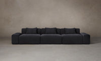 The Breuer Modular Sectional - Performance Velvet Flannel