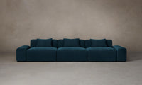 The Breuer Modular Sofa - Performance Velvet Lagoon