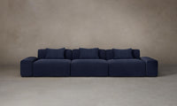 The Breuer Modular Sectional - Performance Velvet Midnight