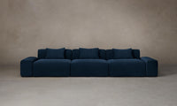 The Breuer Modular Sectional - Performance Velvet Sapphire