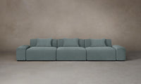 The Breuer Modular Sofa - Performance Velvet Seafoam