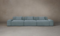 The Breuer Modular Sofa - Performance Velvet Sky