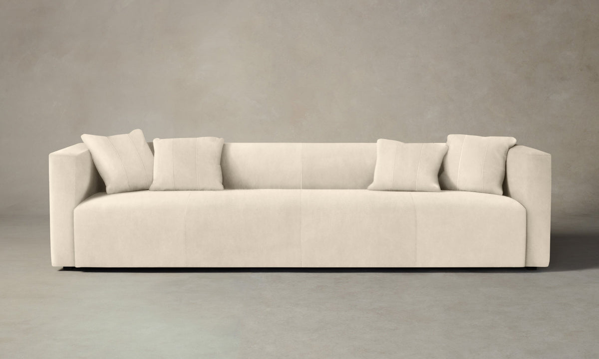 The Breuer Sofa - Costa Leather Sesame