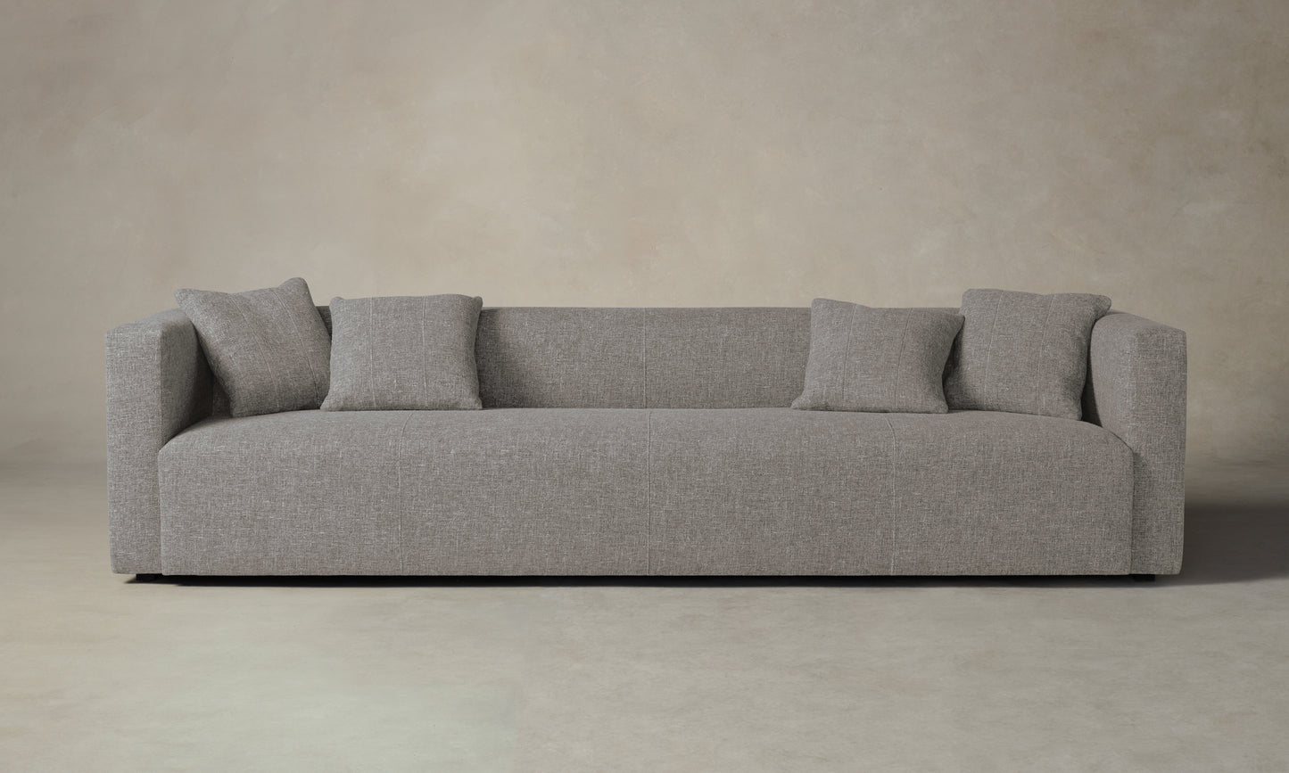 The Breuer Sofa - Belgian Linen Agate