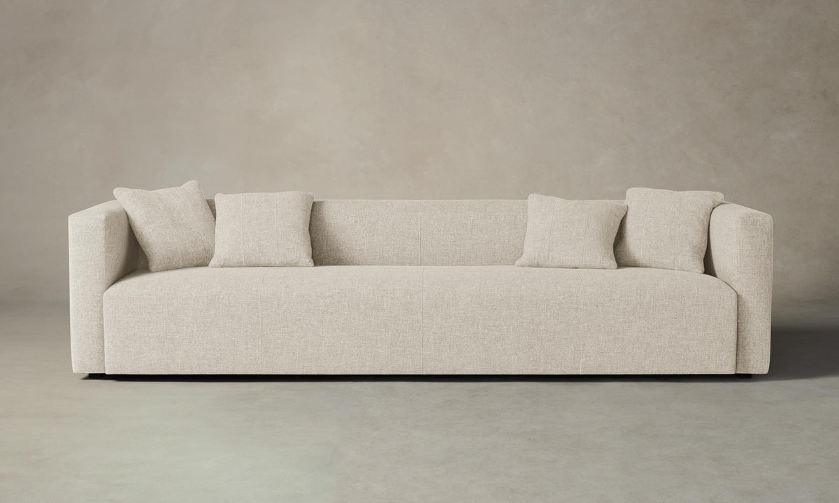 The Breuer Sofa - Heritage Belgian Linen Alder