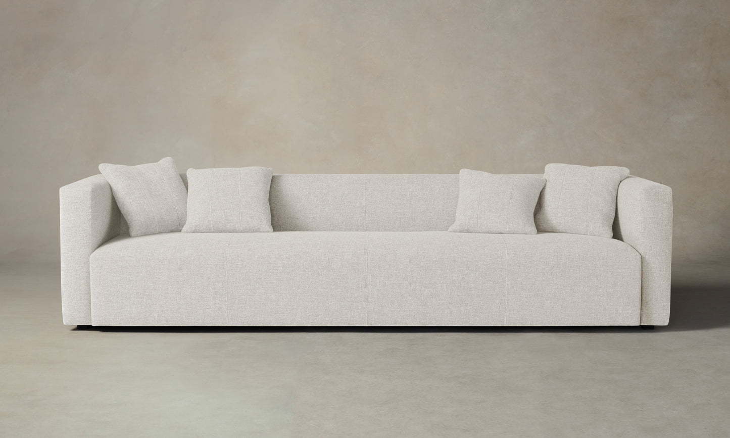 The Breuer Sofa - Belgian Linen Egret