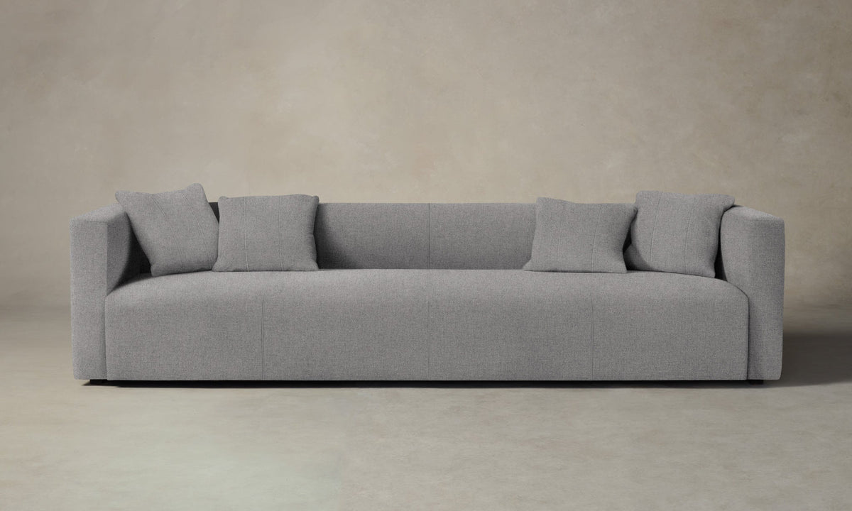 The Breuer Sofa - Italian Brushed Wool Moon
