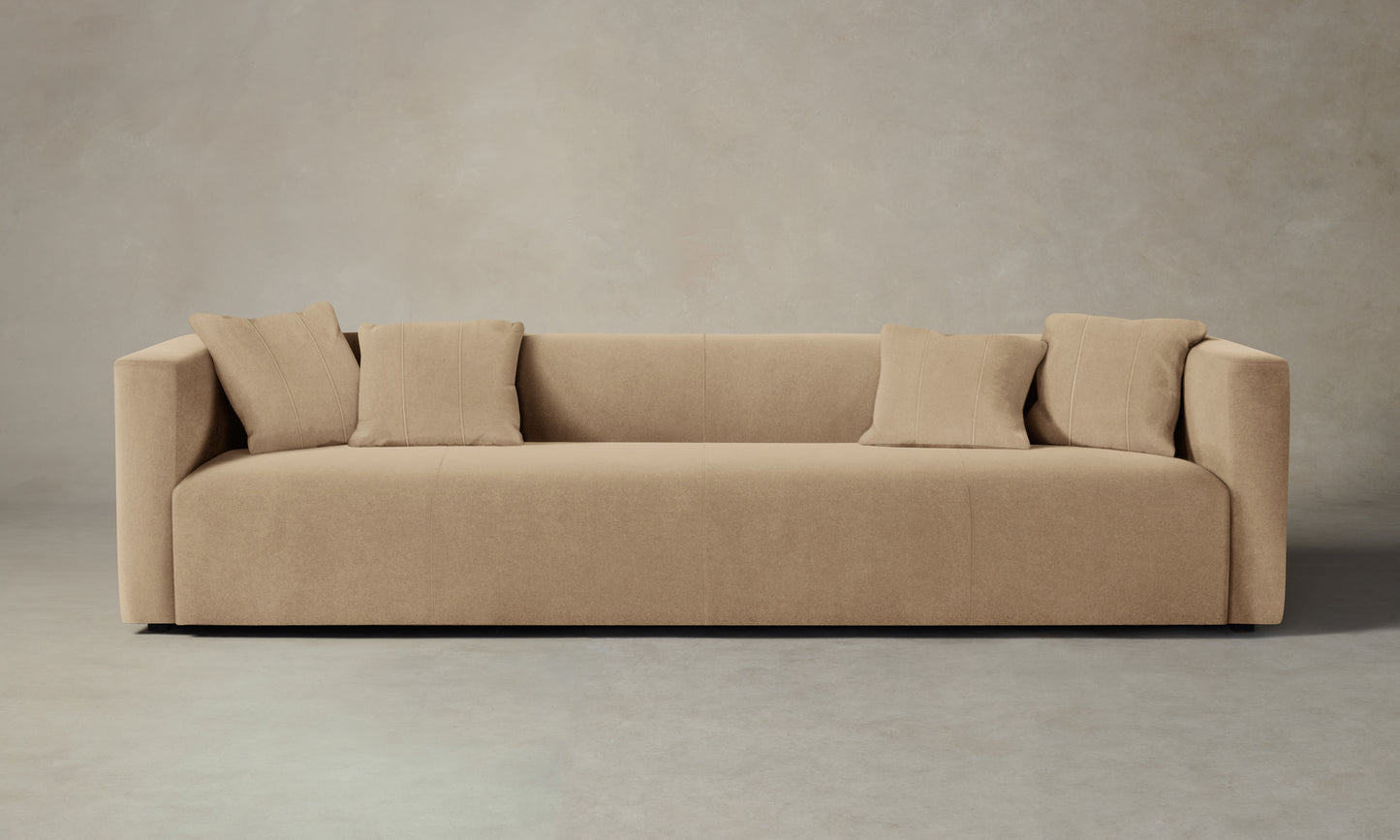 The Breuer Sofa - Mohair Almond