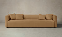 The Breuer Sofa - Pebbled Leather Latte