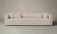 The Breuer Sofa - Pebbled Leather Stone