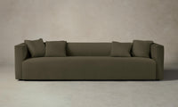 The Breuer Sofa - Pebbled Leather Truffle