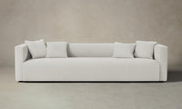 The Breuer Sofa - Performance Linen Weave Pure White