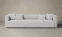 The Breuer Sofa - Performance Textured Tweed Snow