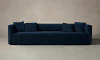 The Breuer Sofa - Performance Velvet Sapphire