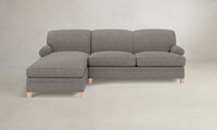 The Carmine Sectional - Belgian Linen Agate