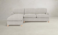 The Carmine Sectional - Italian Bouclé Fossil