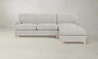 The Carmine Sectional - Italian Bouclé Fossil