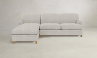 The Carmine Sectional - Italian Bouclé Fossil