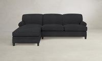 The Carmine Sectional - Italian Bouclé Storm