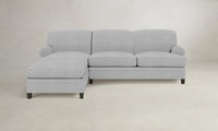 The Carmine Sectional - Italian Bouclé Waterfall