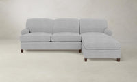 The Carmine Sectional - Italian Bouclé Waterfall