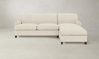 The Carmine Sectional - Italian Bouclé White