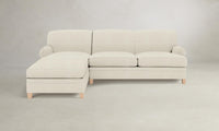 The Carmine Sectional - Italian Bouclé White