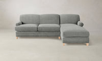 The Carmine Sectional - Merino Granite