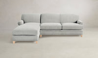 The Carmine Sectional - Merino Heather Grey