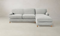 The Carmine Sectional - Merino Heather Grey