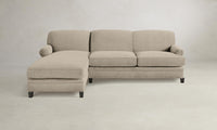 The Carmine Sectional - Merino Wheat